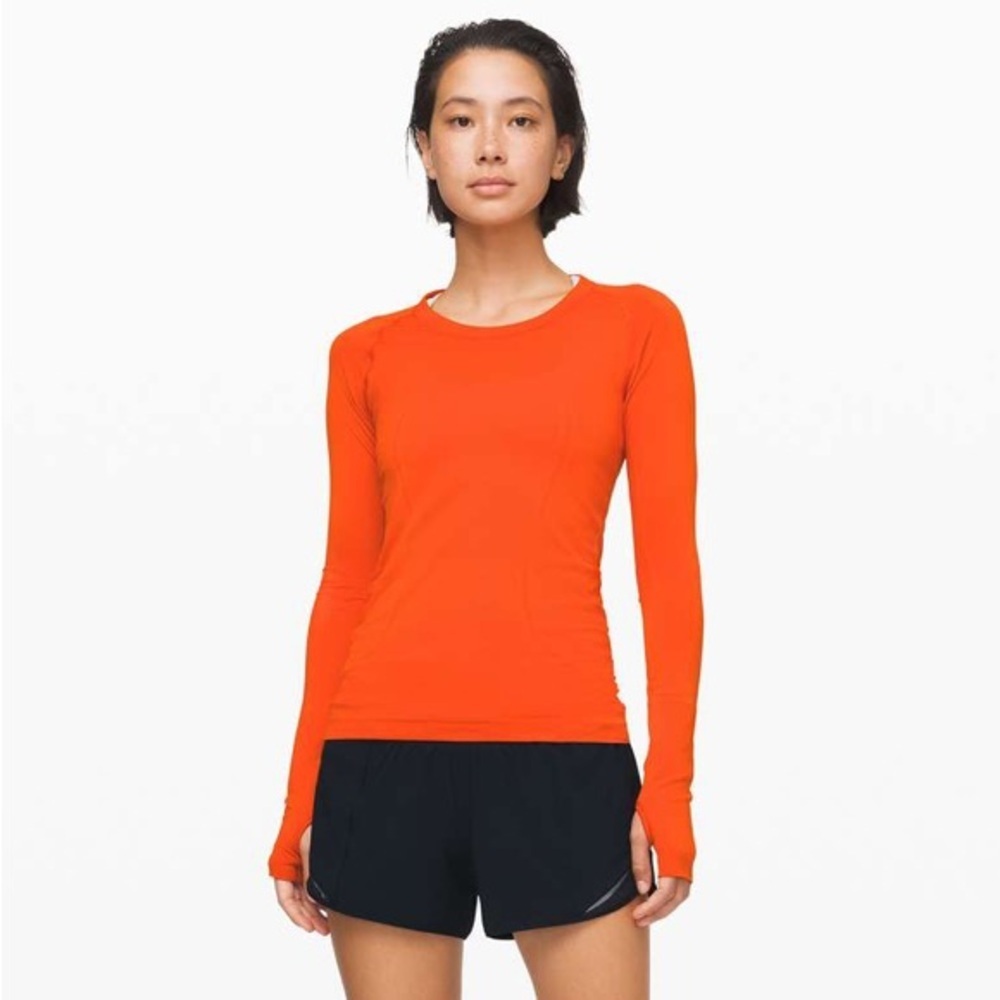 Lululemon Swiftly Tech Long Sleeve Crew Size 4 - Expedition / Expedition